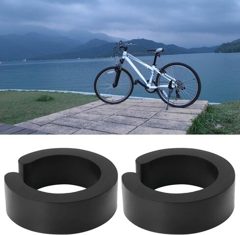 Create idea 8PCS 22.2/25.4mm Open Type Rubber Reducer Shim for 31.8mm Bicycle Handlebar Adapter or Mount Compatible with Bike Computer Mounts Bottle Holders in Saudi Arabia