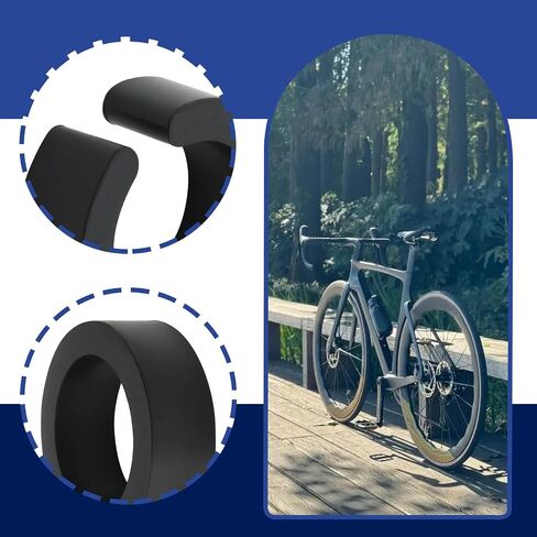 Create idea 8PCS 22.2/25.4mm Open Type Rubber Reducer Shim for 31.8mm Bicycle Handlebar Adapter or Mount Compatible with Bike Computer Mounts Bottle Holders in Saudi Arabia