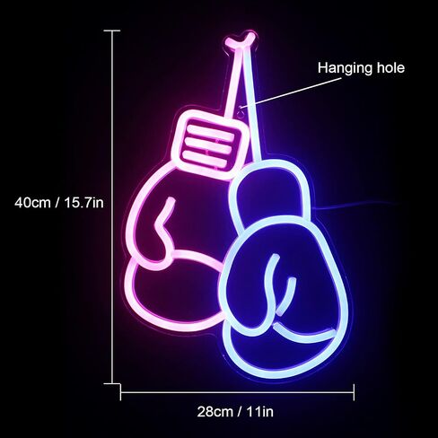 Lucunstar Gym Neon Sign,Barbell Dumbbell Shaped Neon signs White Neon Lights Sign Gym Wall Stickers for Fitness Club Decor LED Neon Sign for Teen Girls Teen Sports Room Game Room Decor in Saudi Arabia