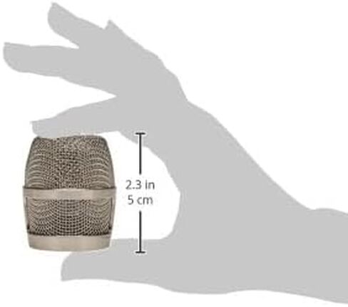 Shure Replacement Grille for Nexadyne 8/S Supercardioid Vocal Microphone - Nickel (RPM283) in Saudi Arabia