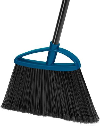 3 Pack Heavy Duty Broom Outdoor with 60" Long Handle Stiff Bristle Kitchen Broom for Sweeping Indoor Angle Broom for Shop Restaurant Garage Patio in Saudi Arabia