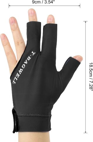 PATIKIL Pool Glove Left Hand, Billiard Gloves Pool Cue Accessories for Shooter Carom Pool Snooker Cue Sport in Saudi Arabia