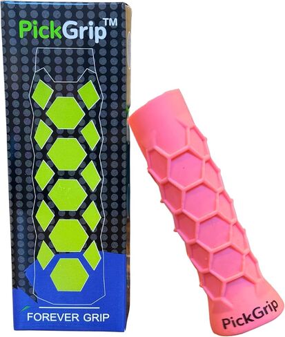 PickGrip Pickleball Paddle Enhanced Grip Bonus Overgrip Shock Absorbing Comfort Control Anti Fatigue Replacement Vibration Dampening Tennis Elbow Performance Handle in Kuwait