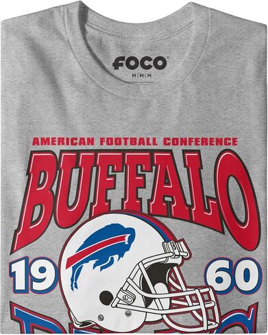FOCO Men's NFL Team Logo Classic Helmet Long Sleeve T-Shirt in Saudi Arabia