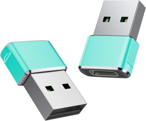 Basesailor USB to USB C Adapter 3 Pack,Type C Female to USB A Male Charger Cable Converter for Apple Watch Ultra iWatch Series 9 7 SE,AirPods Pro 2,iPhone 15 14 13 12 Plus Max,iPad 9 10 Air 4 5 Mini 6 in Saudi Arabia