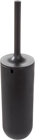 iDesign - 29567 Cade Bowl Brush and Holder, Toilet Cleaning Set for Bathroom, Matte Black 2 Each in Kuwait