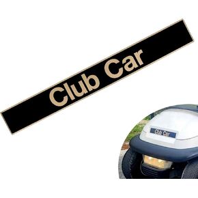 Golf Cart Emblem Stricker, Suitable for Club Car Precedent Electric & Gas Golf Cart, Name Plate Replace OEM#: 102502601/103816601