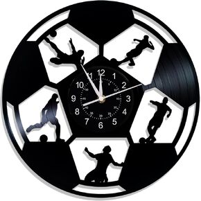Kitchen Wall Clocks Decor with Fork and Spoon, Silent Cutlery Clock Kitchen Decor, Great Wall Decor and Nice Housewarming Gifts (3l)