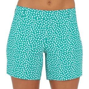 SPANX Womens 6" Sunshine Shorts, Hibiscus, Large