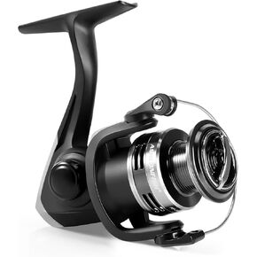 Ashconfish KF Spinning Fishing Reel,New Glass Fiber Frame,7+1BB,5.2:1 Gear Ratio,2 Line Cup Style,for Freshwater and Saltwater Spinning Fishing Reels