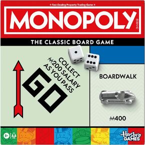 Monopoly Go to Jail Expansion | Add More Fun to Classic Monopoly Game and Play Faster | Ages 8+ | 2-6 Players | 40 Mins. | Family Board Games