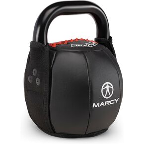 Marcy Soft Kettlebell with Handle for Weightlifting, Conditioning, Strength Training, Core Training for Full Body Workout 10lb SKB-010
