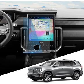 For 2025 GMC Acadia Screen Protector - (3PCS) 2024-2025 Acadia (Elevation/AT4/Denali) 15+11 Inch Screen Protector 2024-2025 Acadia Accessories Ultra-tough Screen Protector Anti Scratch& Fingerfrint