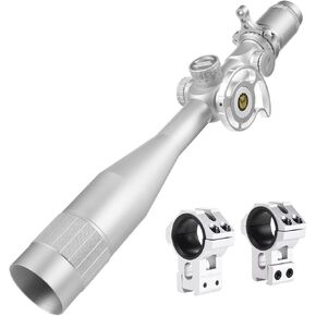 WestHunter Optics WHI Series Hunting Scope, 30 mm Tube First Focal Plane Red Green Illuminated Etched Glass Reticle Tactical 1/10 MIL Shooting Scopes