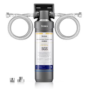 Stokk UR30 Under Sink Water Filter, Reduces Chlorine Bad Taste & Odor, 16000 Gallons Under Counter Water Filter Direct Connect to Kitchen Faucet, NSF/ANSI 42&372