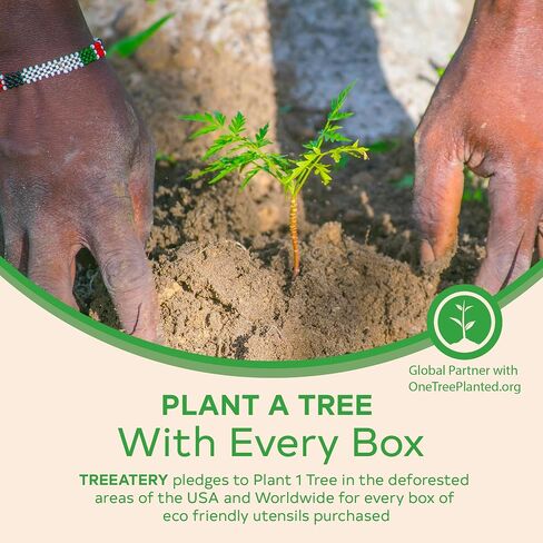 Compostable Cutlery Set, Plant-Based Compostable Utensils Disposable, Dishwasher-Safe Compostable Silverware, 380-Piece Disposable Cutlery, Plant a Tree with Every Box, Ivory White in Saudi Arabia