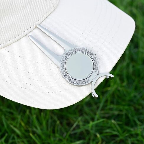 Mile High Life Golf Divot Repair Tool with Magnetic Golf Ball Marker, Golf Club Holder, Golf Gift for Golfer in Saudi Arabia
