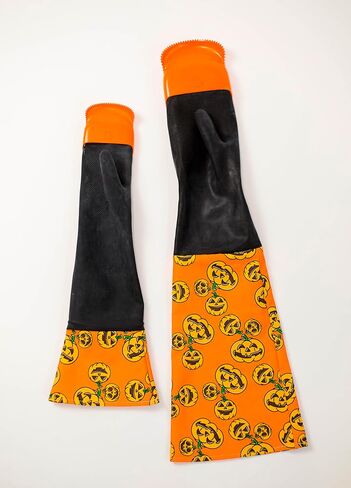 Pumpkin Scraper Glove – As Seen On Shark Tank - Mess Free and Fun Pumpkin Carving Kit – Carve and Clean Jack-O-Lantern Guts with Ease and Zero Mess on Your Hands! (Adult Kit) in Saudi Arabia