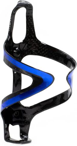 JRC Components Kaze Carbon Bottle Cages | Lightweight Open Water Bottle Cage 18g | Suitable for 500ml-750ml Cycling Water Bottle | Compatible with TacX, Elite, Zéfal, Camelbak (Gloss Acid Green) in Saudi Arabia