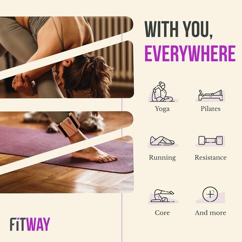 | 1 pair 2 lbs | Adjustable Silicone ankle weights | - wrist weights - | ankle weights for women -ankle weights for men | 2lb ankle weights| Suitable for Yoga, Dance, Pilates | water-resistant silicone in Saudi Arabia