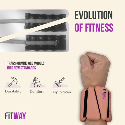 | 1 pair 2 lbs | Adjustable Silicone ankle weights | - wrist weights - | ankle weights for women -ankle weights for men | 2lb ankle weights| Suitable for Yoga, Dance, Pilates | water-resistant silicone in Saudi Arabia