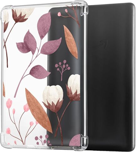 CoBak Clear Case for All-New Kindle Paperwhite 12th Gen 2024 (7") & Kindle Colorsoft Signature Edition (7") - Lightweight, Scratch-Proof Silicone Back Cover in Kuwait