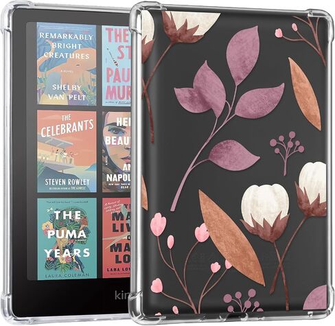 CoBak Clear Case for All-New Kindle Paperwhite 12th Gen 2024 (7") & Kindle Colorsoft Signature Edition (7") - Lightweight, Scratch-Proof Silicone Back Cover in Kuwait