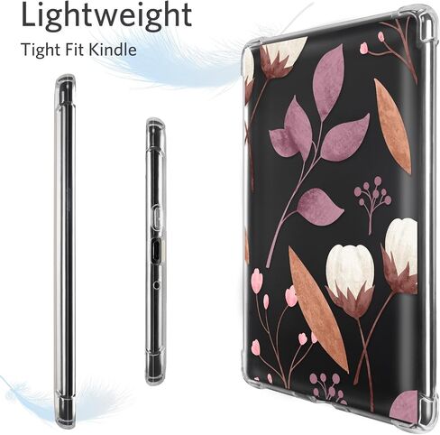 CoBak Clear Case for All-New Kindle Paperwhite 12th Gen 2024 (7") & Kindle Colorsoft Signature Edition (7") - Lightweight, Scratch-Proof Silicone Back Cover in Kuwait