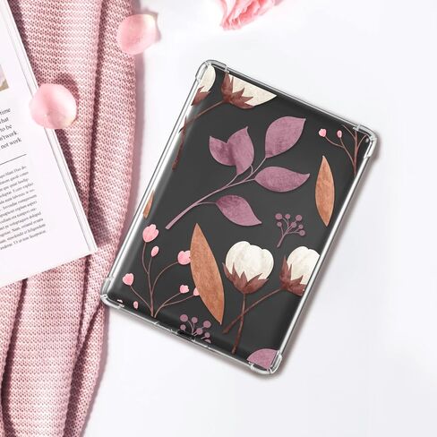 CoBak Clear Case for All-New Kindle Paperwhite 12th Gen 2024 (7") & Kindle Colorsoft Signature Edition (7") - Lightweight, Scratch-Proof Silicone Back Cover in Kuwait