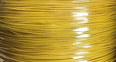 1/16" Coated to 3/32" Diameter, 7x7 Construction, Yellow Vinyl Coated Cable (50 ft Coil) in Saudi Arabia
