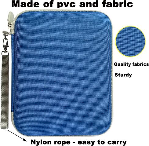 CARL CASE متوافقة مع حامل CASE CASE CASE 8 80 طاولة بطاقة بطاقة CARD CARD مع سحاب مناسب 2.3 * 3.4 بوصة بطاقة MINI AUDIOBook in Kuwait