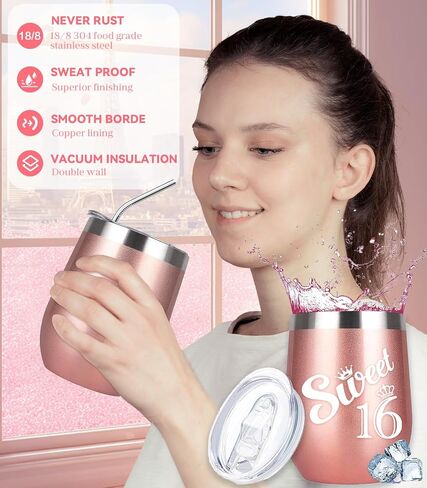 17th Birthday Gifts For Girls, Best Gifts For 17 Year Old Girl,Happy 17th 17 Year Old Girl Birthday Gift Ideas For Teens Daughter, Niece, Granddaughter, Sister Her, Bestie, Girlfriend in Saudi Arabia
