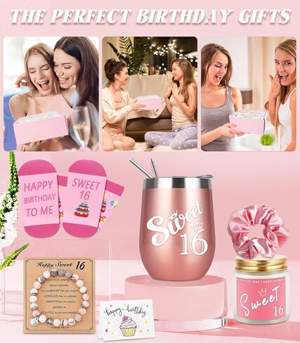17th Birthday Gifts For Girls, Best Gifts For 17 Year Old Girl,Happy 17th 17 Year Old Girl Birthday Gift Ideas For Teens Daughter, Niece, Granddaughter, Sister Her, Bestie, Girlfriend in Saudi Arabia