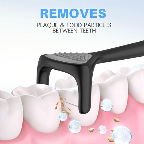 Voraiya Flosser Refills, 50 Voraiya Floss Heads, Reusable Woven Floss, Floss Without PFAS & Unwaxed Dental Floss (White) in Saudi Arabia