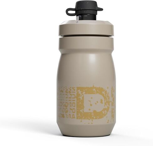 Camelbak Podium Dirt Series 15oz Mountain Bike Bottle مع غطاء طيني - زجاجة سهلة الضغط - تناسب معظم أقفاص الدراجات ، الأسفلت in Kuwait