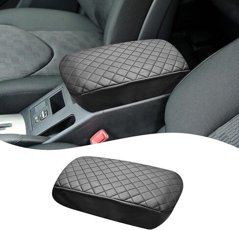 QianBao Compatible with Auto Center Console Pad, Center Console Cover Armrest Pad Protector for Toyota RAV4 2019 2020 2021 2022 2023 2024 Black Stitches in Kuwait