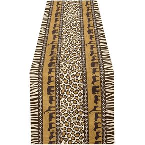 ALAZA Double-Sided William Morris Table Runner 14x108 Inches Long,Table Cloth Runner for Wedding Birthday Party Kitchen Dining Home Everyday Decor 5 in Kuwait