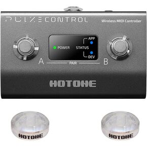 HOTONE MIDI Foot Controller Pedal Bluetooth Ampero Control 4 Button