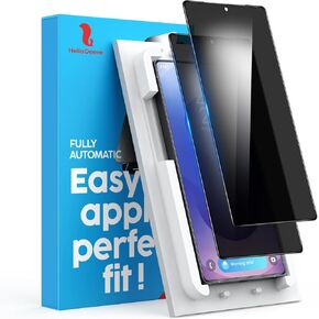 2 حزمة لـ Galaxy S24 واقي شاشة الخصوصية الفائقة ، إلغاء قفل البصمات 100 ٪ ، واقي شاشة مضاد للتجسس HD ، وامي شاشة 9H+ العسكرية ، وتثبيت سهلة ، ودية في الحالة