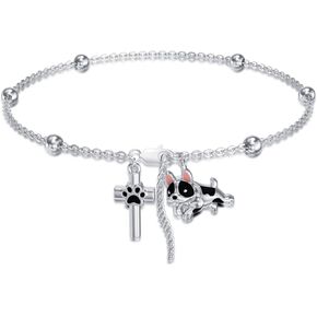 YAFEINI Elephant Bracelet Sterling Silver Elephant Bracelet Turquoise Elephant Jewelry for Women