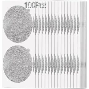 قرون Nespresso Resable Capsules Vertuo Resable ، كبسولات Nespresso Vertuo القابلة لإعادة الاستخدام مع 60pcs al Foil ، Holder & Brush (لا توجد قرون)