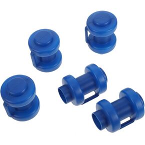 10pcs Trampoline Tube Cap Tube Caps for Trampoline Electric Scooter Basket Trampoline Pole Cap for Net