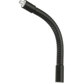 PATIKIL 20" Gooseneck, 1/4"-20 Female to Male Thread Metal Universal Hose Flexible Arm Gooseneck Tube Extension Holder for Action Camera, Phone, Microphone, Black