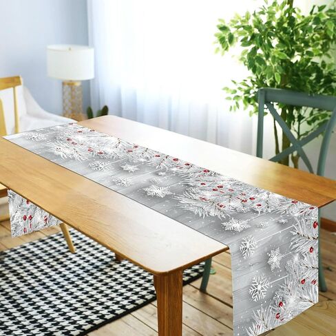 Alaza على الوجهين William Morris Table Runner 14x108 بوصة طويلة ، طاولة القماش عداء لحفل عيد ميلاد حفلات المطبخ المطبخ المنزل ديكور كل يوم 5 in Kuwait