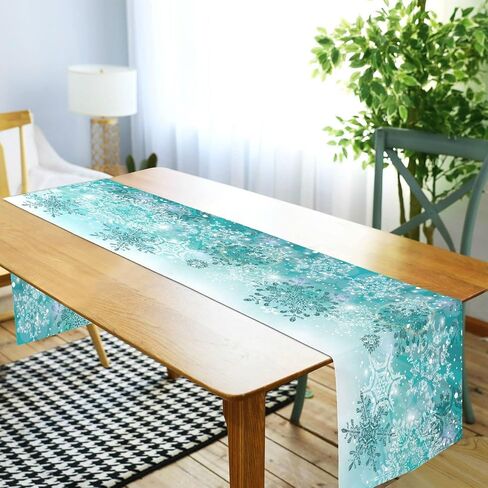 Alaza على الوجهين William Morris Table Runner 14x108 بوصة طويلة ، طاولة القماش عداء لحفل عيد ميلاد حفلات المطبخ المطبخ المنزل ديكور كل يوم 5 in Kuwait