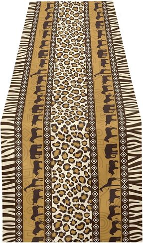 ALAZA Double-Sided William Morris Table Runner 14x108 Inches Long,Table Cloth Runner for Wedding Birthday Party Kitchen Dining Home Everyday Decor 5 in Kuwait
