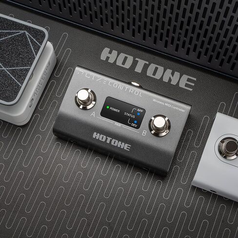 HOTONE MIDI وحدة تحكم القدم دواسة بلوتوث التحكم Ampero 4 زر in Saudi Arabia