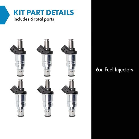 TRQ Fuel Injector Set Compatible with 1997-1999 Acura CL 1999 TL 1998-2002 Honda Accord 1999-2001 Odyssey in Saudi Arabia