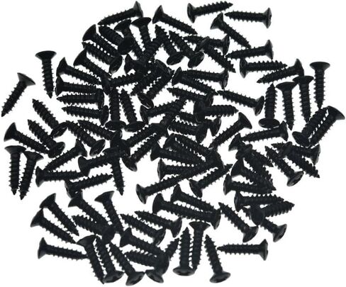 Dopro 100-Pack 5mm Head Diam. Phillips Head Stainless Steel Guitar Bass Pickguard Screws Tremolo Cover Backplate Stainless Steel Mounting Screws Nickel in Saudi Arabia
