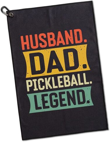 Pickleball Making Tennis Courst Great Printed Microfiber Pickleball Towel with Clip, Funny Pickleball Towel Gifts for Men Women Dad Mom, Retirement Birthday Gift for Pickleball Lover in Saudi Arabia